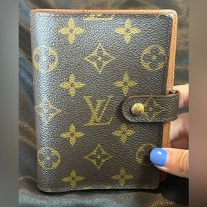 Louis Vuitton monogram agenda